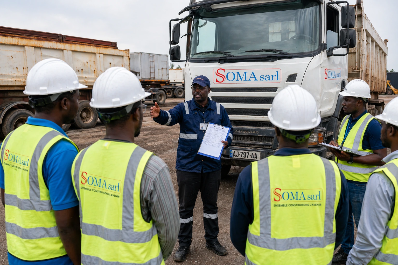 Formation des chauffeurs poids lourds