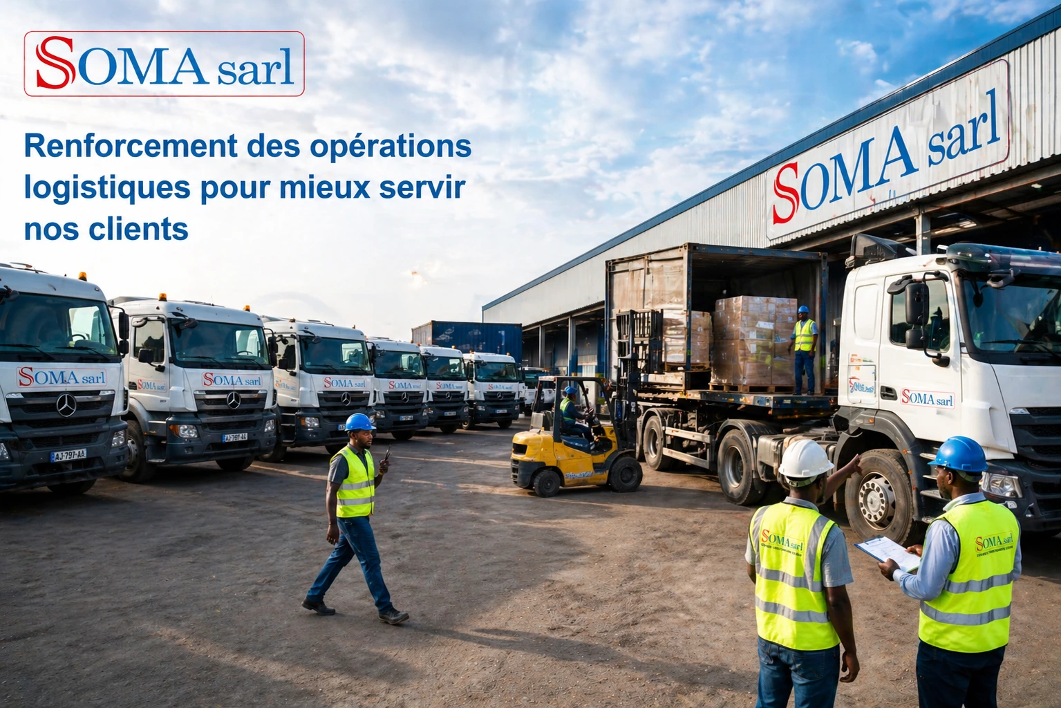 Renforcement des operations logistiques